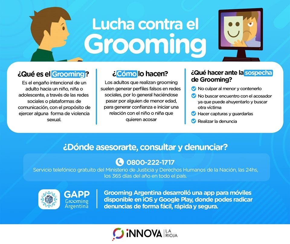 ¿Qué es el Grooming?, ¿Cómo lo hacen?, ¿Qué debes hacer?